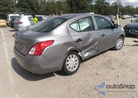 2014 Nissan Versa 1.6 S из США, поврежденный, VIN 3N1CN7AP3EL801277